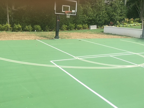 Outdoor Basketball Court