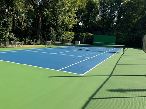 New Tennis Court